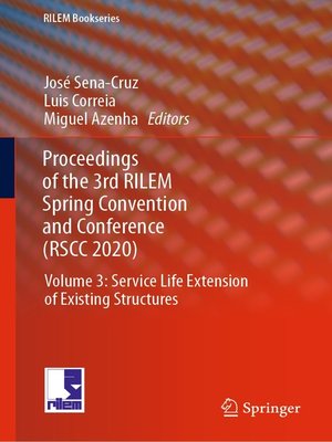 cover image of Proceedings of the 3rd RILEM Spring Convention and Conference (RSCC 2020)